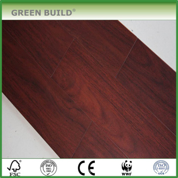 Handscraped cor carbonizada 14mm sólido fio de bambu tecido